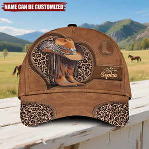 Cowgirl Boots - Personalized Cowgirl Classic Cap