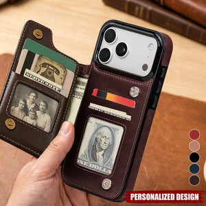Best Dad Ever Fist Bump Dad & Kids - Personalized Phone Case