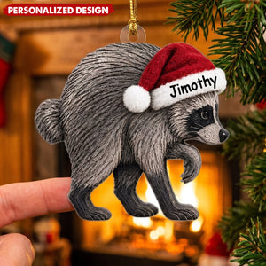Trending Viral Jimothy Raccoon Acrylic Ornament - Trending 2026 Keep Sake