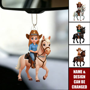 Every Horse Deserved To Be Loved By A Girl - Personalized Ornament Gift For Horse Lover