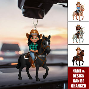Every Horse Deserved To Be Loved By A Girl - Personalized Ornament Gift For Horse Lover