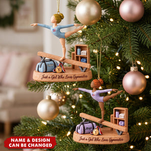 Beauty In Every Leap Christmas Ornament - Personalized Gifts For Gymnastics Lovers