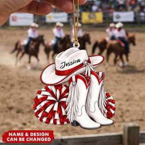 Personalized Drill Team Ornament, Custom Name Christmas Tree Ornament