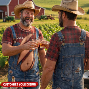 Farmer Funny Gift - Personalized Farmer All Over Shirt