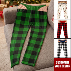 Custom Funny Pajama Pants - Personalized Christmas Birthday Gifts - Oops That Was My Last Layer
