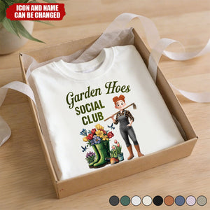 Dirty Hoes Garden Society We Thrive Where Others Wilt - Personalized Shirt