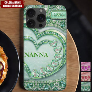 Custom Phone Case - Personalized Mother's Day Birthday Gifts For Mom, Grandma - A Keepsake Of Her Happiness