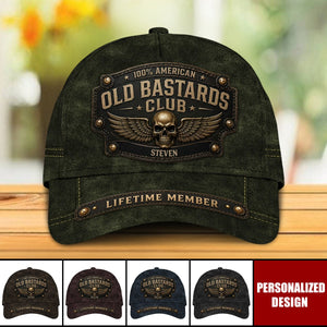 Personalized Classic Cap - Funny Lifetime Membership - Vintage Gift For Him, Husband, Dad, Grandpa