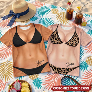 3D Sexy Body Bikini Summer - Personalized Full Print T Shirt