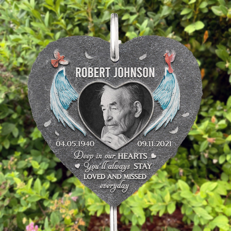 You Will Always Be Loved - Memorial Personalized Memorial Garden Slate