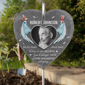You Will Always Be Loved - Memorial Personalized Memorial Garden Slate