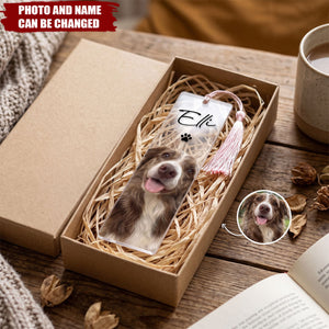 Custom Pet Portrait From Photo Book Lovers Gift - Custom Bookmark