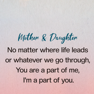 Mother & Daughter Son Linking Custom Birthstone Personalized Circles Bracelet