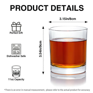 The Best Hunting Dad Drinking Glass - Personalized Gifts For Dads