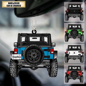 Personalized Off-Road Car Ornament Gift For Journey Lovers