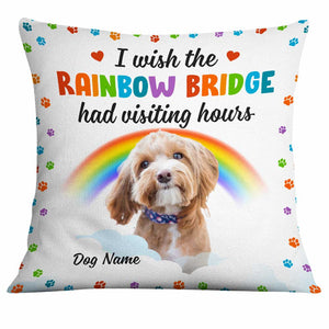 Personalized Dog Memo Photo Pillow