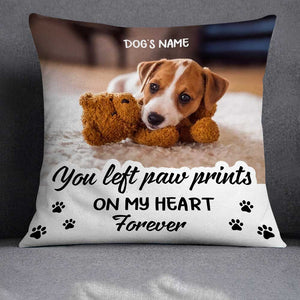 Personalized Dog Memo Photo Pillow