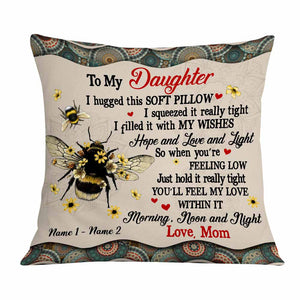 Personalized Mom Grandma Son Grandson Daughter Granddaughter Pillow JR52 24O58