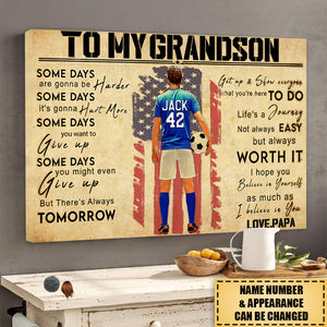 Personalized Soccer Poster-Gifts For Soccer Players