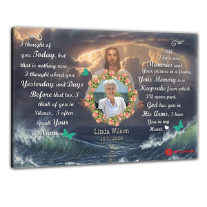 Miss You Everyday Personalized Photo Poster