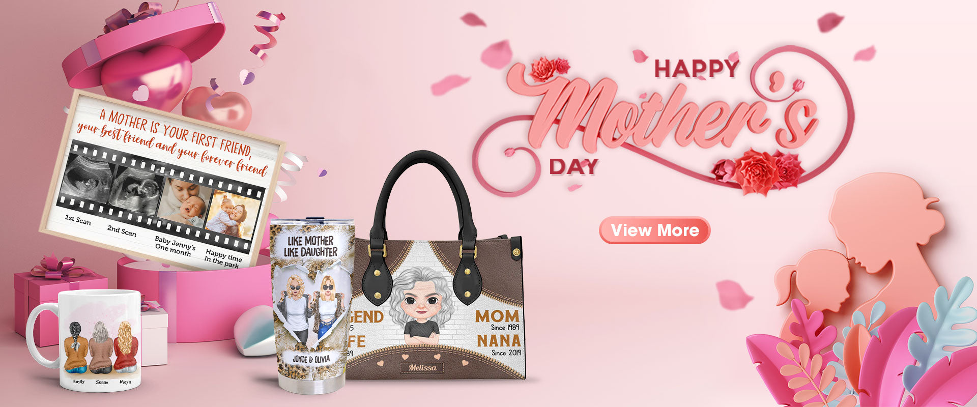 Give Mom a Thoughtful and Personalized Gift this Mother's Day！