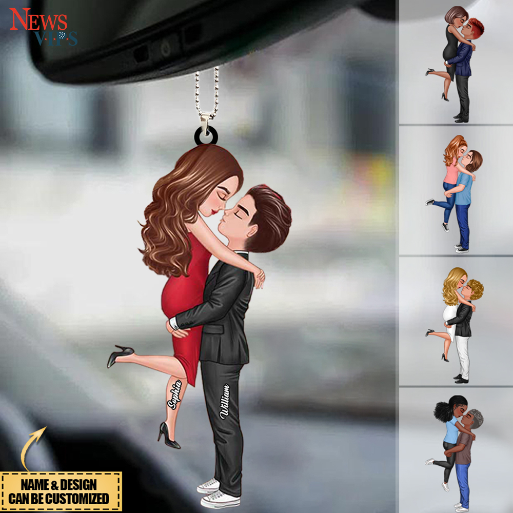 Hug Couple Personalized Ornament Perfect Gift For Your Lover