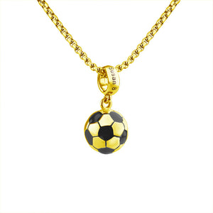 Personalized Name Soccer Necklace Gift for Soccer Lovers