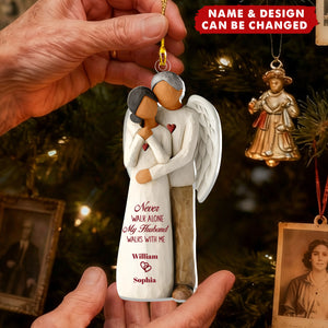 Always On My Mind Forever In My Heart - Personalized 1-Layer Acrylic Ornament