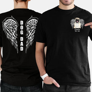 Forever In My Heart Angel Wings, Personalized Shirt, Memorial Gifts, Custom Photo
