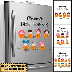 Custom Sticker Decal - Fall Season - Grandma's Litte Pumpkins