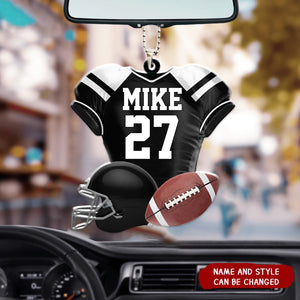 Personalized Football Player Uniform Ornament For Football Player