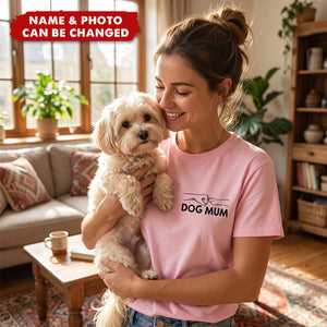 Custom Photo Unisex T-shirt - Personalized Birthday Gifts For Dog Cat Lovers