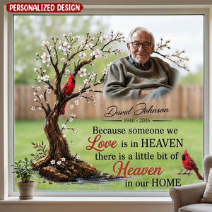 A Little Piece Of Heaven Is Always With Us - Personalized Decal