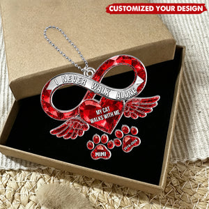 Your Love Still Rides Beside Me Every Day - Personalized Acrylic Car Ornament