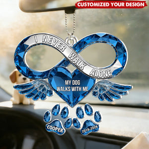 Your Love Still Rides Beside Me Every Day - Personalized Acrylic Car Ornament