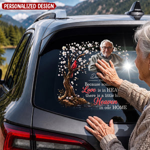 A Little Piece Of Heaven Is Always With Us - Personalized Decal