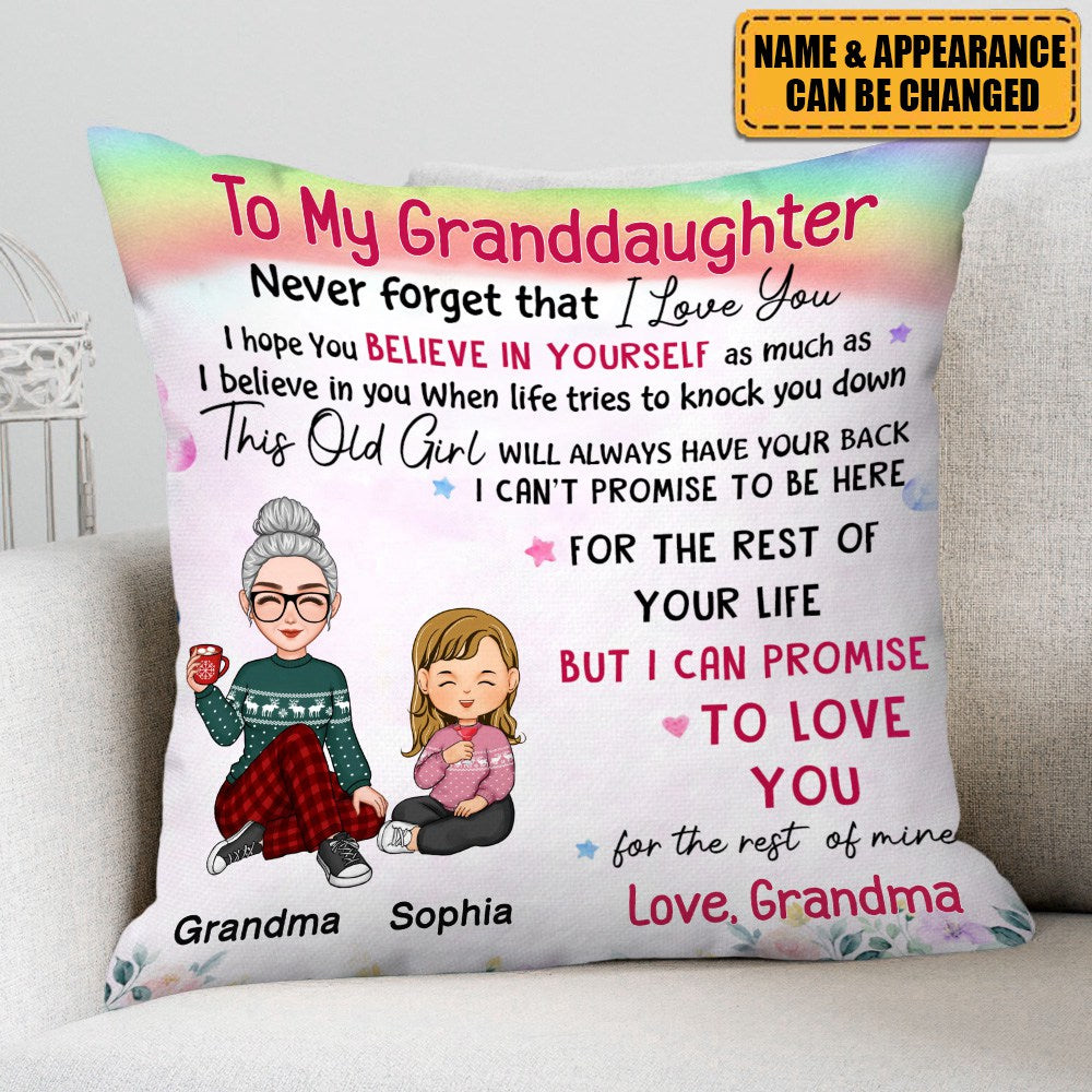 Birthday Gift For Grandkid Pillow