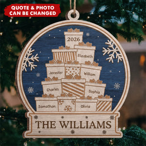 Personalized Wood Ornament – Christmas Gift For Family – We're Definitely On The Cute List