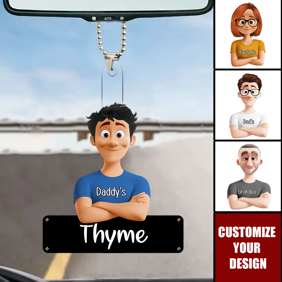 Plant Marker - Personalized Acrylic Ornament, Gift For Gardener