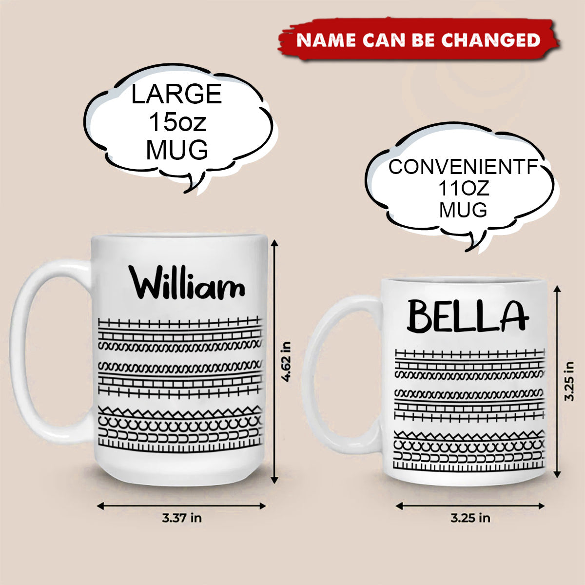 Go Crazy With Me - Friend Personalized Custom Mug - Gift For Best Friends, Family Members