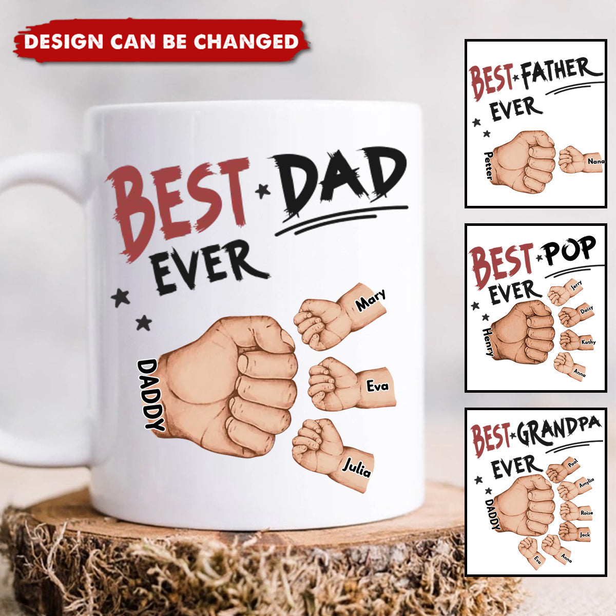 Good To Have You In My Life - Family Personalized Custom Mug - Father's Day, Gift for Dad, Grandpa