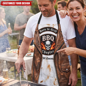 Born to Grill - Personalized Apron