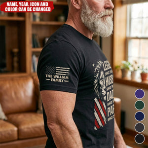 Strength Of A Father - Personalized Shirt, Gift For Dad, Grandpa