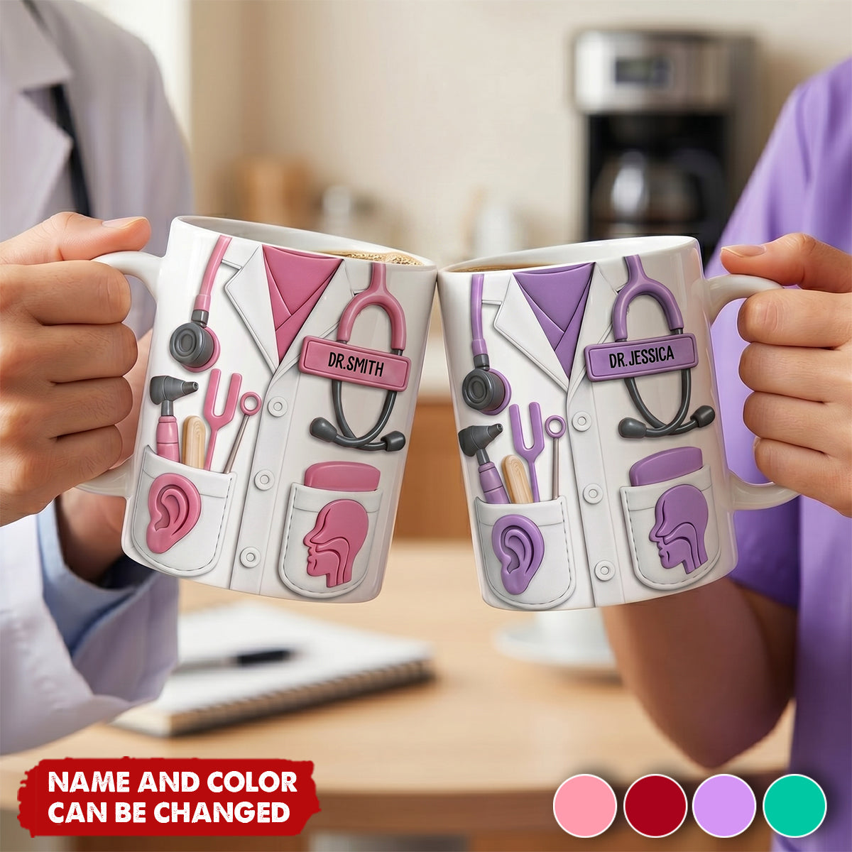 Medical Equipment - Personalized Custom Coffee Mug, Gift for Doctors
