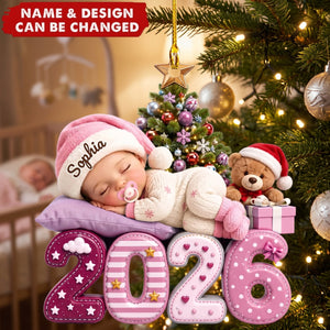 Our Greatest Blessing Ever - Personalized Acrylic Custom Shape Ornament
