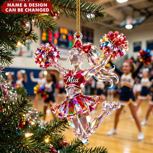 Cheerleading – Personalized Acrylic Custom Shape Ornament