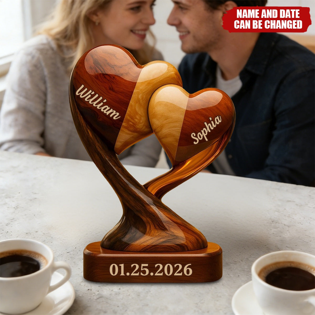 You & Me We Got This - Personalized Custom Shaped Acrylic Plaque, Gift For Couple