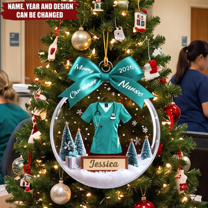 Medical Healthcare Worker - Personalized Acrylic Custom Shape Ornament