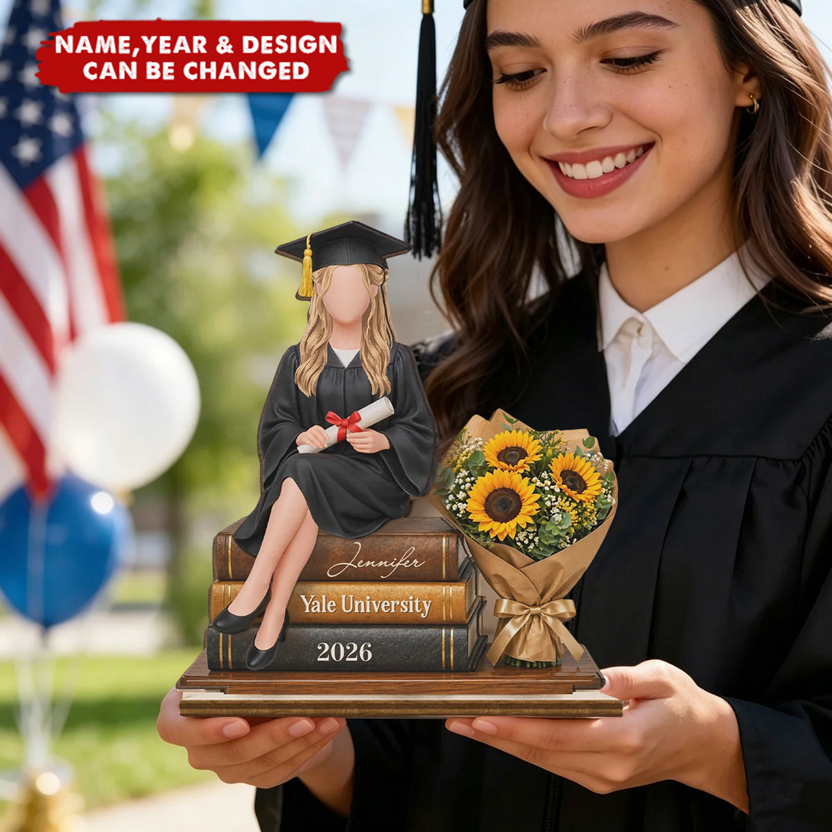 Not Just A Moment, A Milestone - Personalized 2-Layered Wooden Plaque