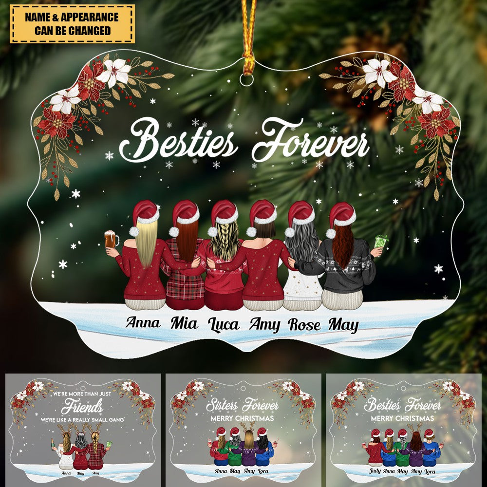 Here's To Another Year Of Bonding Over Alcohol - Personalized Acrylic Ornament